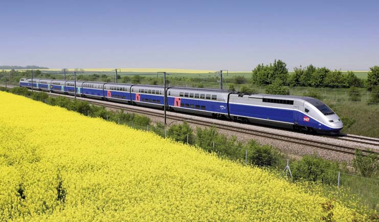 TGV High-Speed Trains from Paris, France