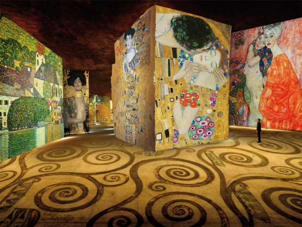 Klimt and Vienna, a century of gold and colours. | Les Baux-de-Provence